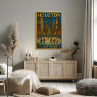 Holiday Heights In Houston Poster
