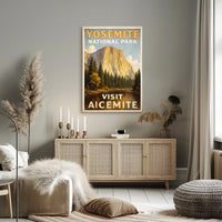 Yosemite National Park Poster PosterGoat