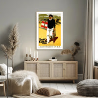 East Coast Types The Deck-Chair Man Poster