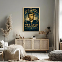 Leadership Legacy: Vintage Presidential Inspiration Poster