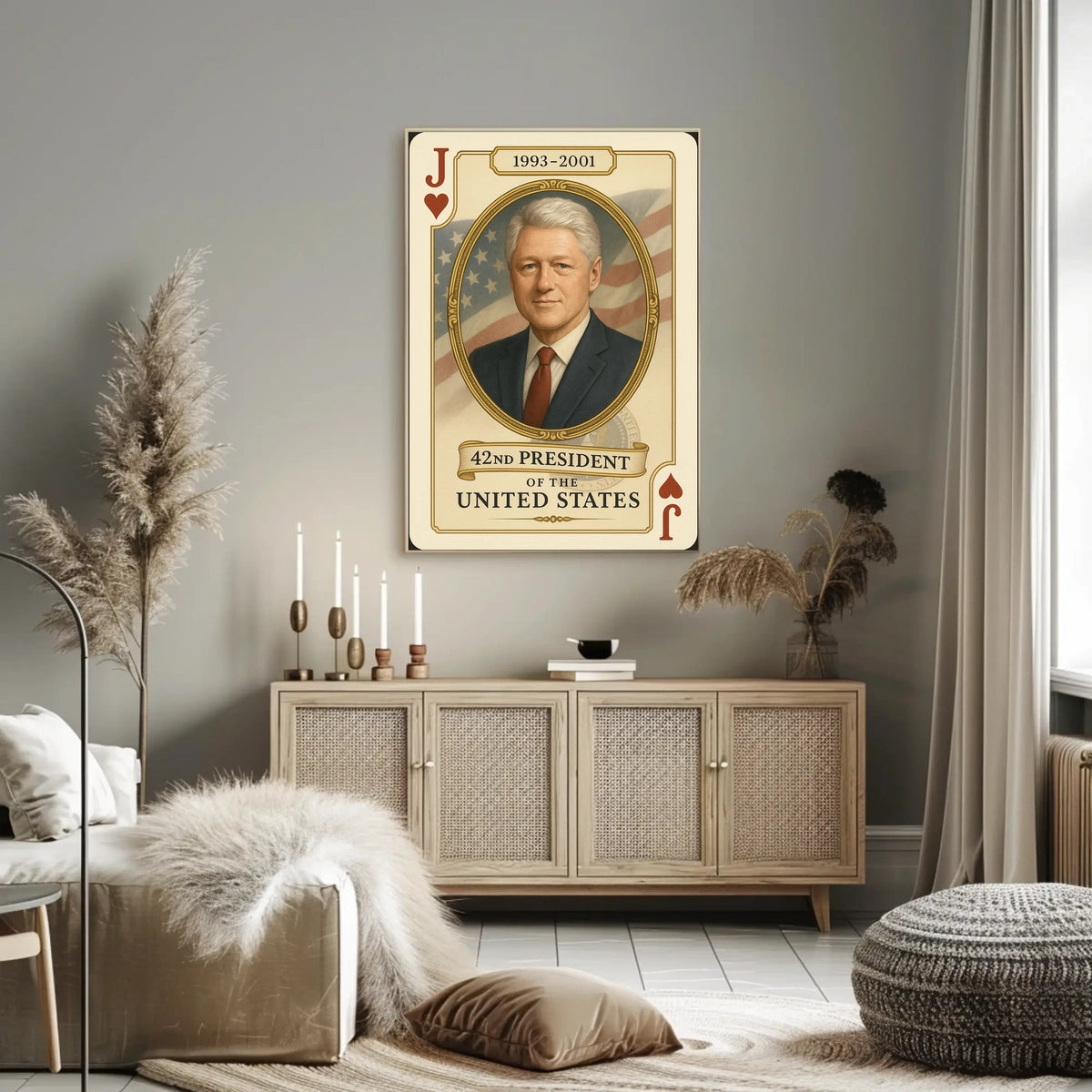 Forty Second President Of The United States Poster
