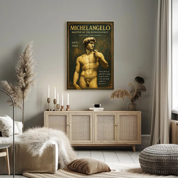 Michelangelo Master of the Renaissance Poster PosterGoat