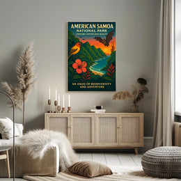 Explore Untouched Beauty at American Samoa National Park Poster