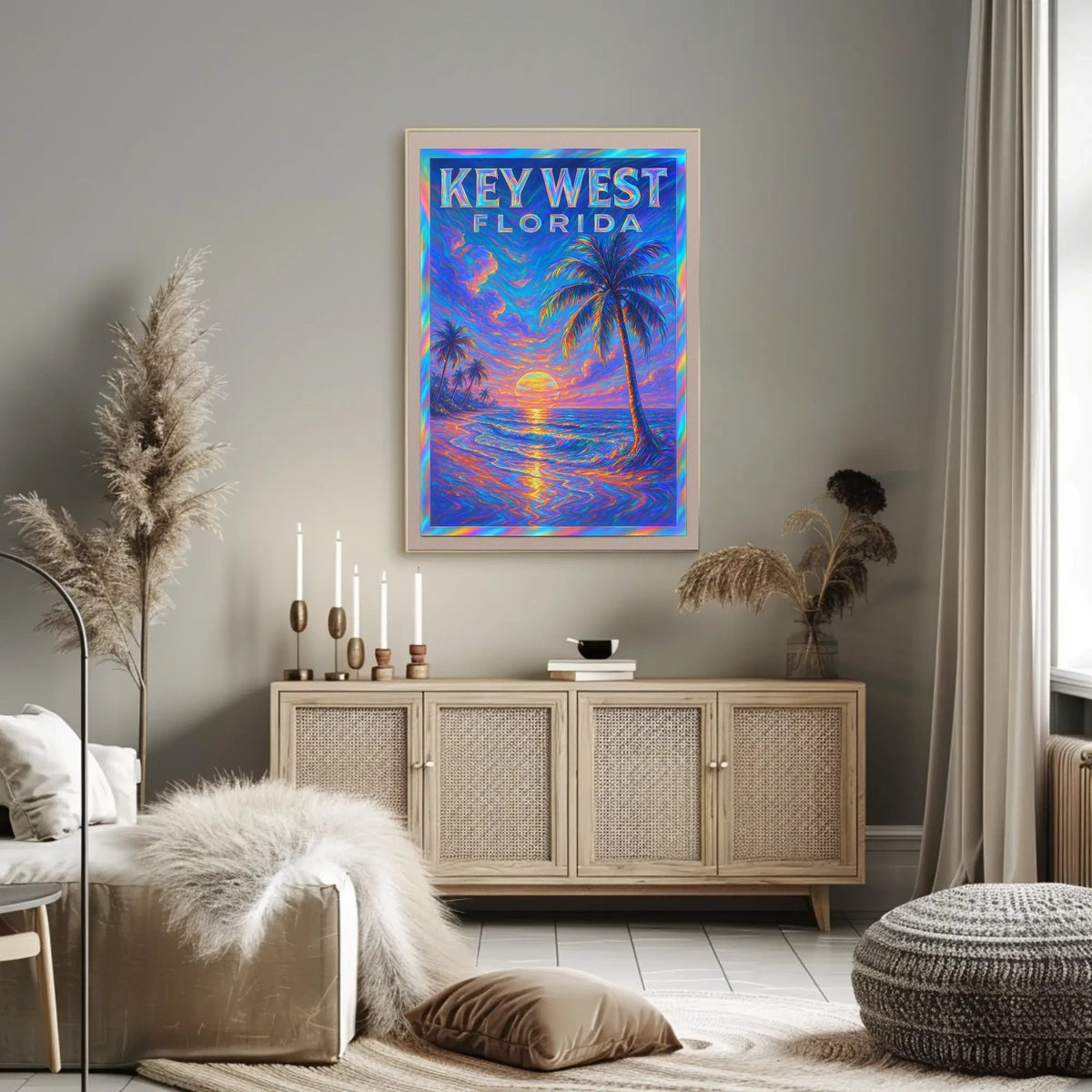 Key West, Florida Sunset Poster