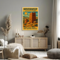 Hovenweep Ancient Stone Towers Poster