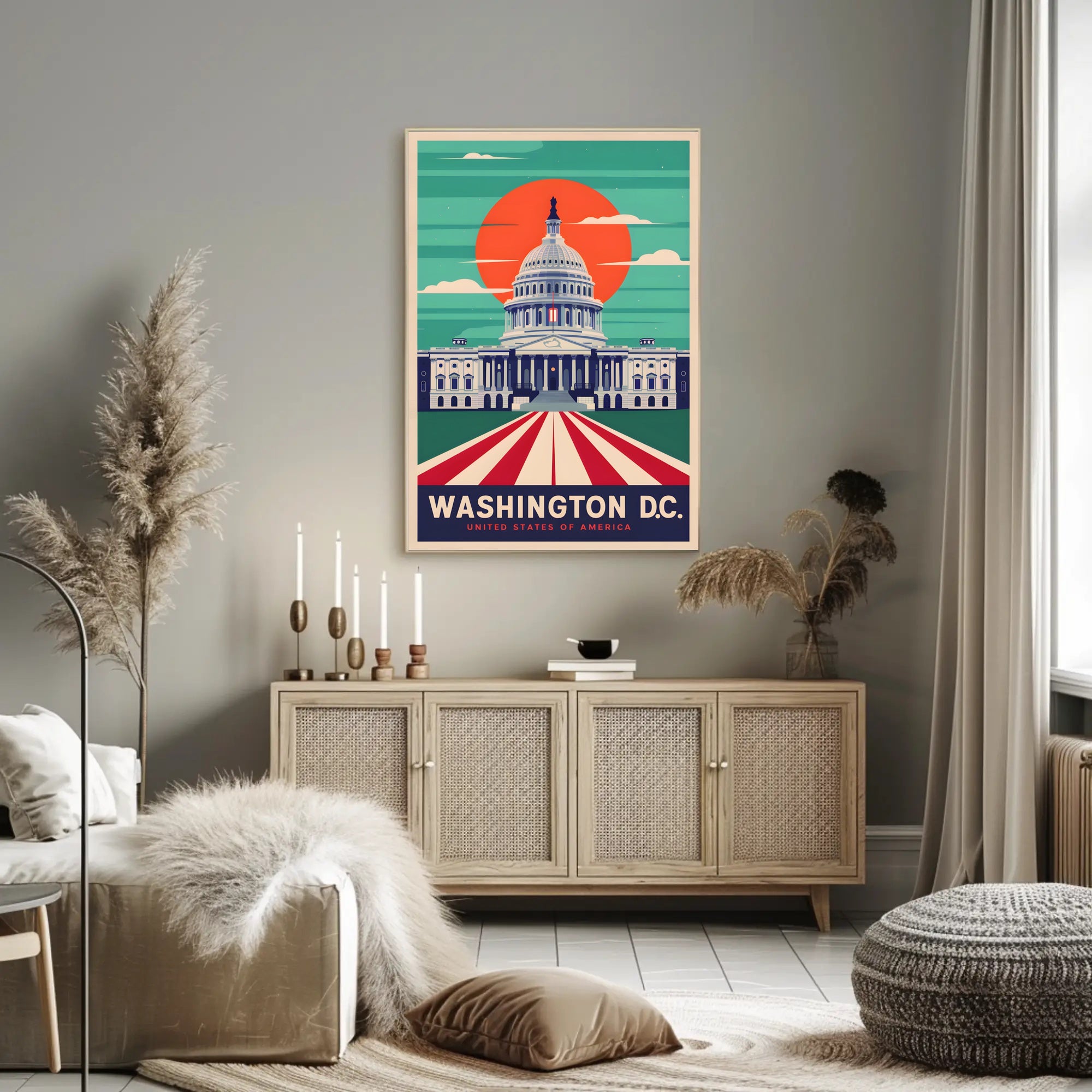Washington D.C. Poster