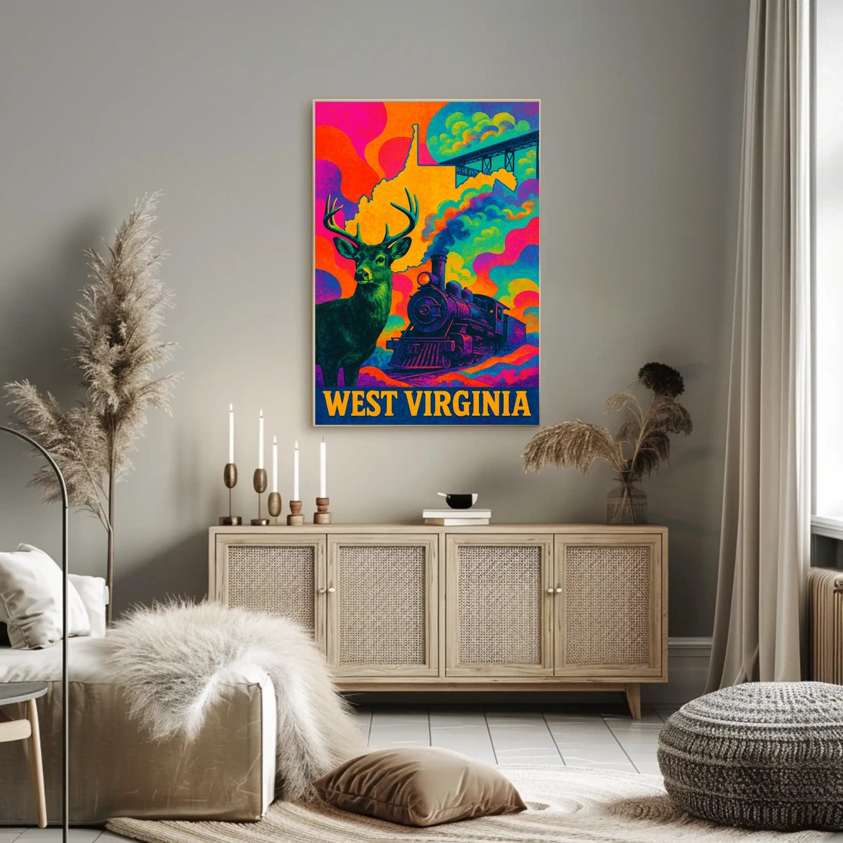 West Virginia Wonders Poster