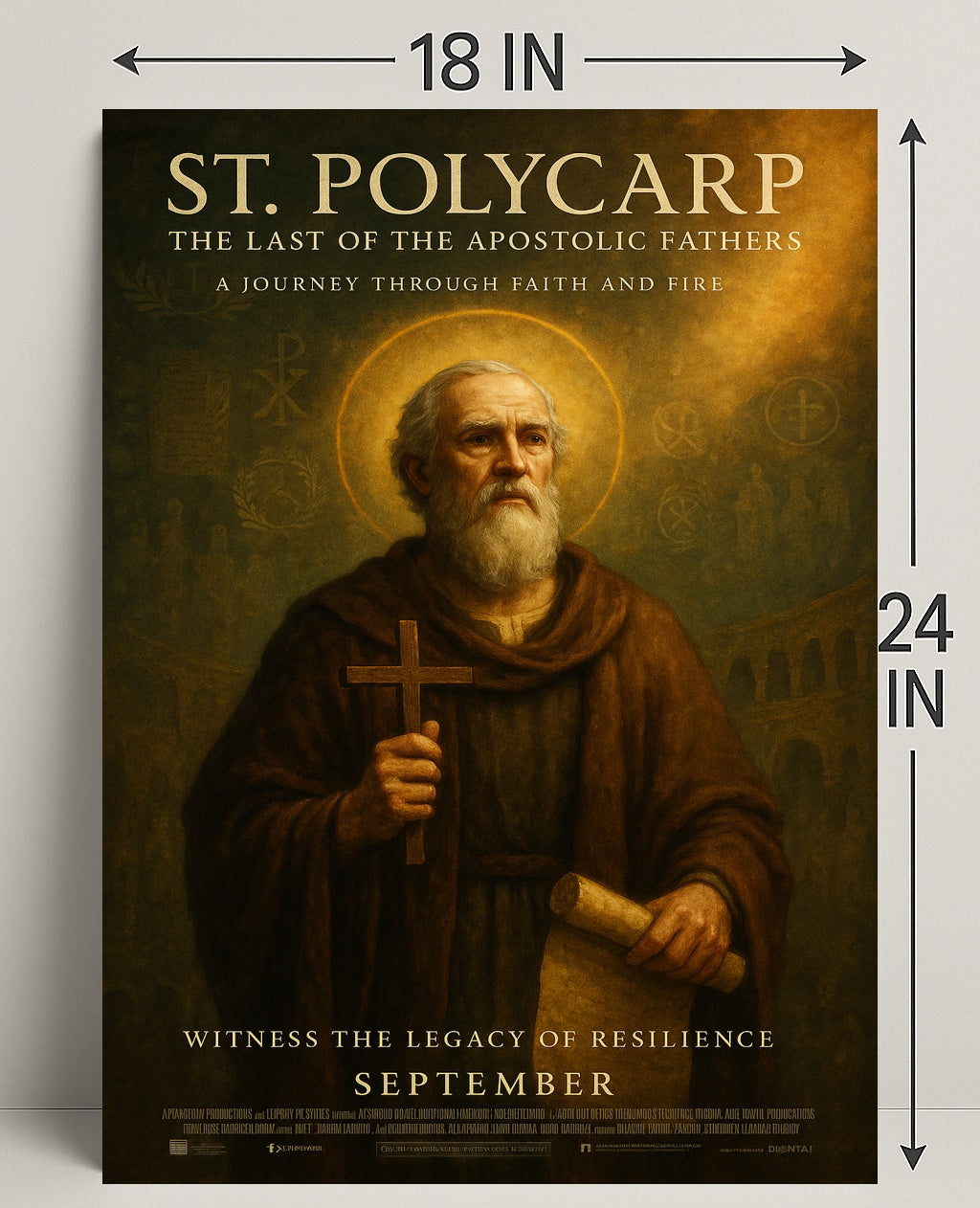 St. Polycarp The Last Of The Apostolic Poster