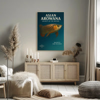 Asian Arowana Majesty of the Waters Poster