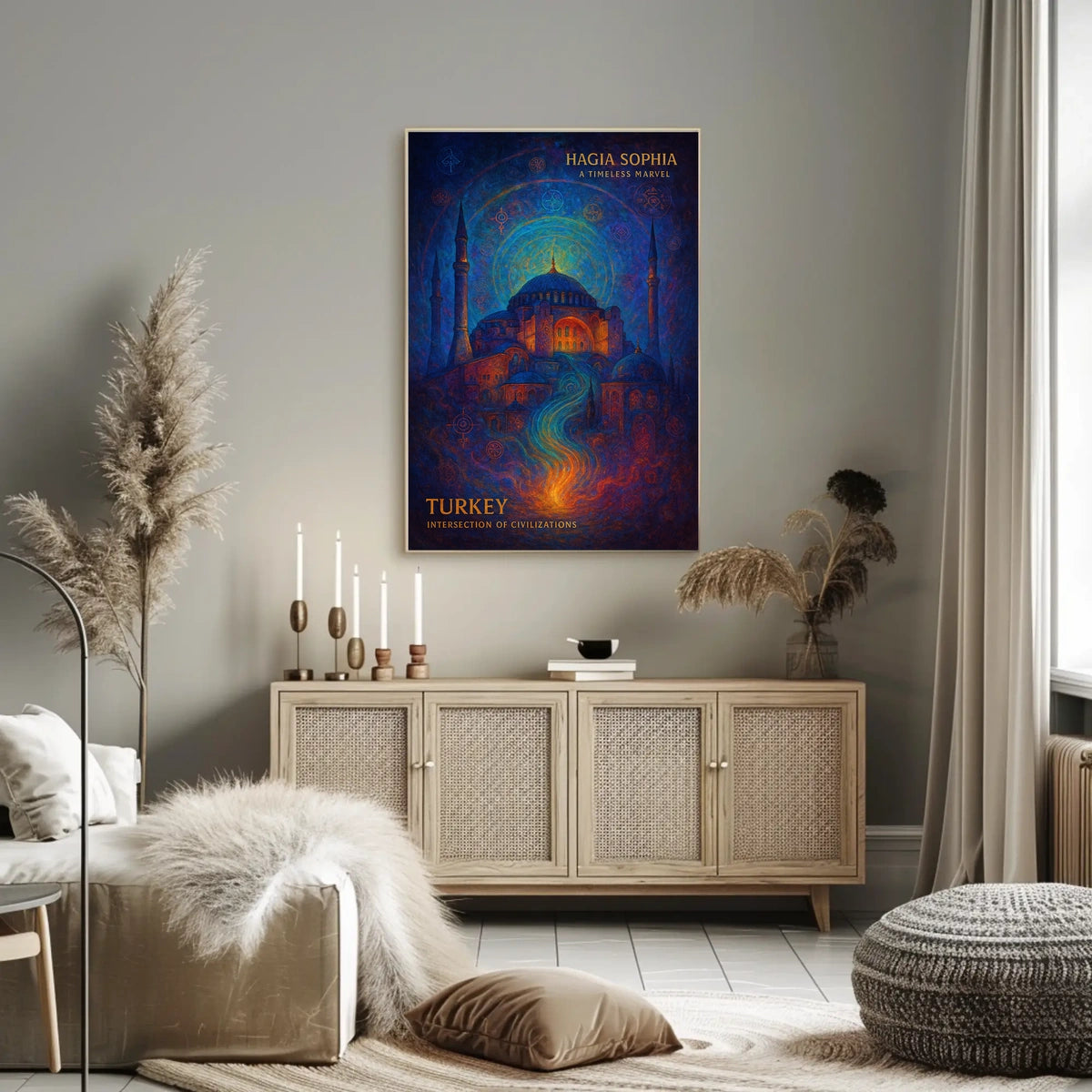 Hagia Sophia A Timeless Marvel Poster