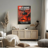 Kaman HH-43 Huskie Ugly. Boxy. Brave Poster PosterGoat