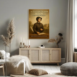St. Elizabeth Ann Seton A Beacon of Faith Poster