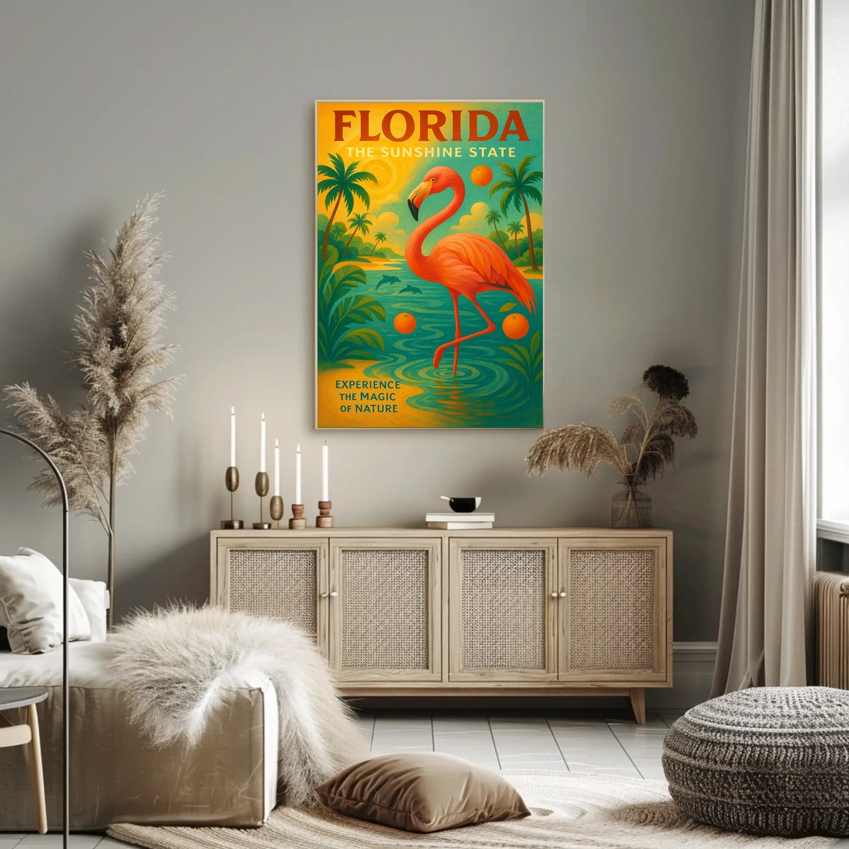 Florida The Sunshine State Poster