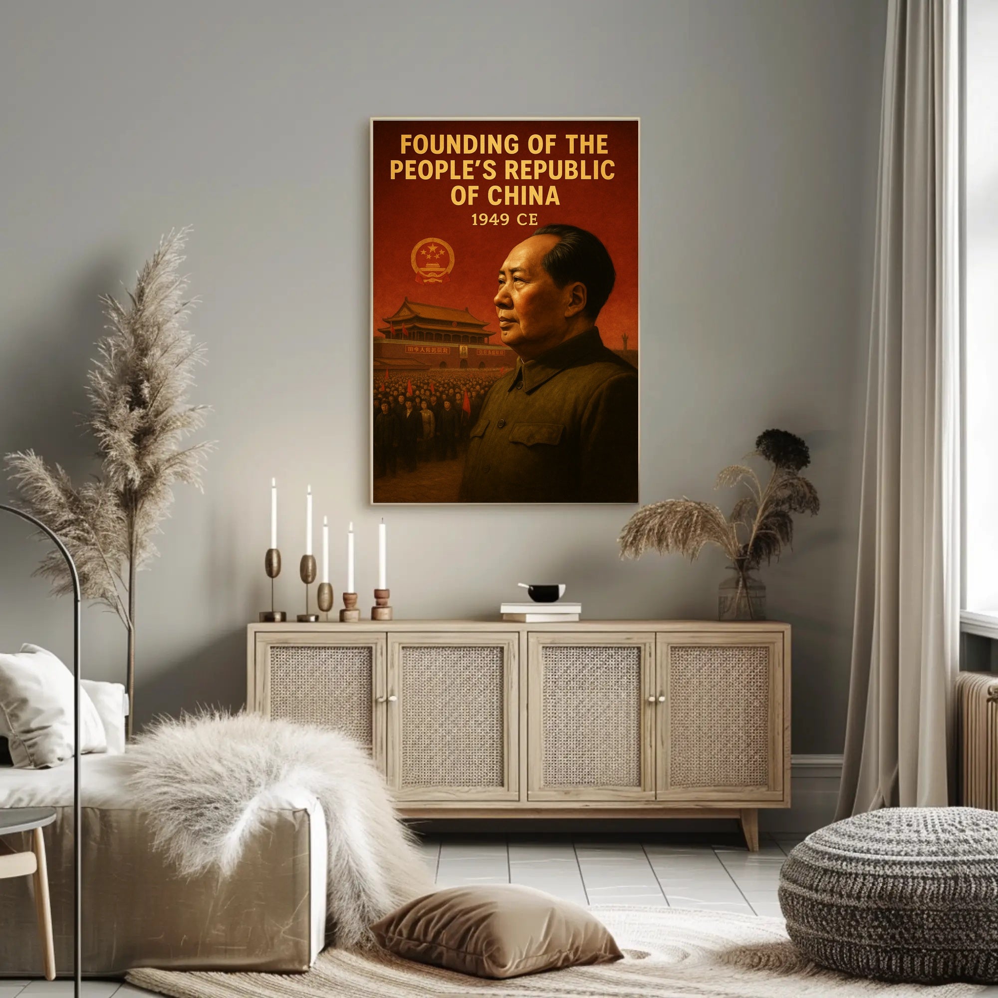 Founding of the People's Republic of China - 1949 Poster PosterGoat