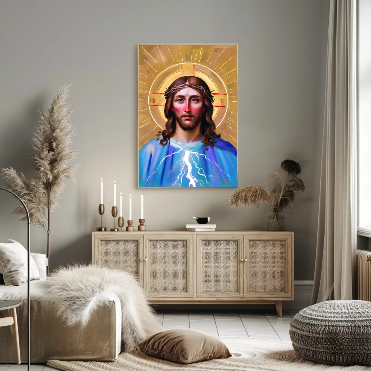 Divine Portrait Poster