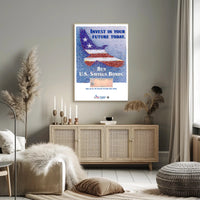 Invest in Your Future with U.S. Savings Bonds Poster PosterGoat