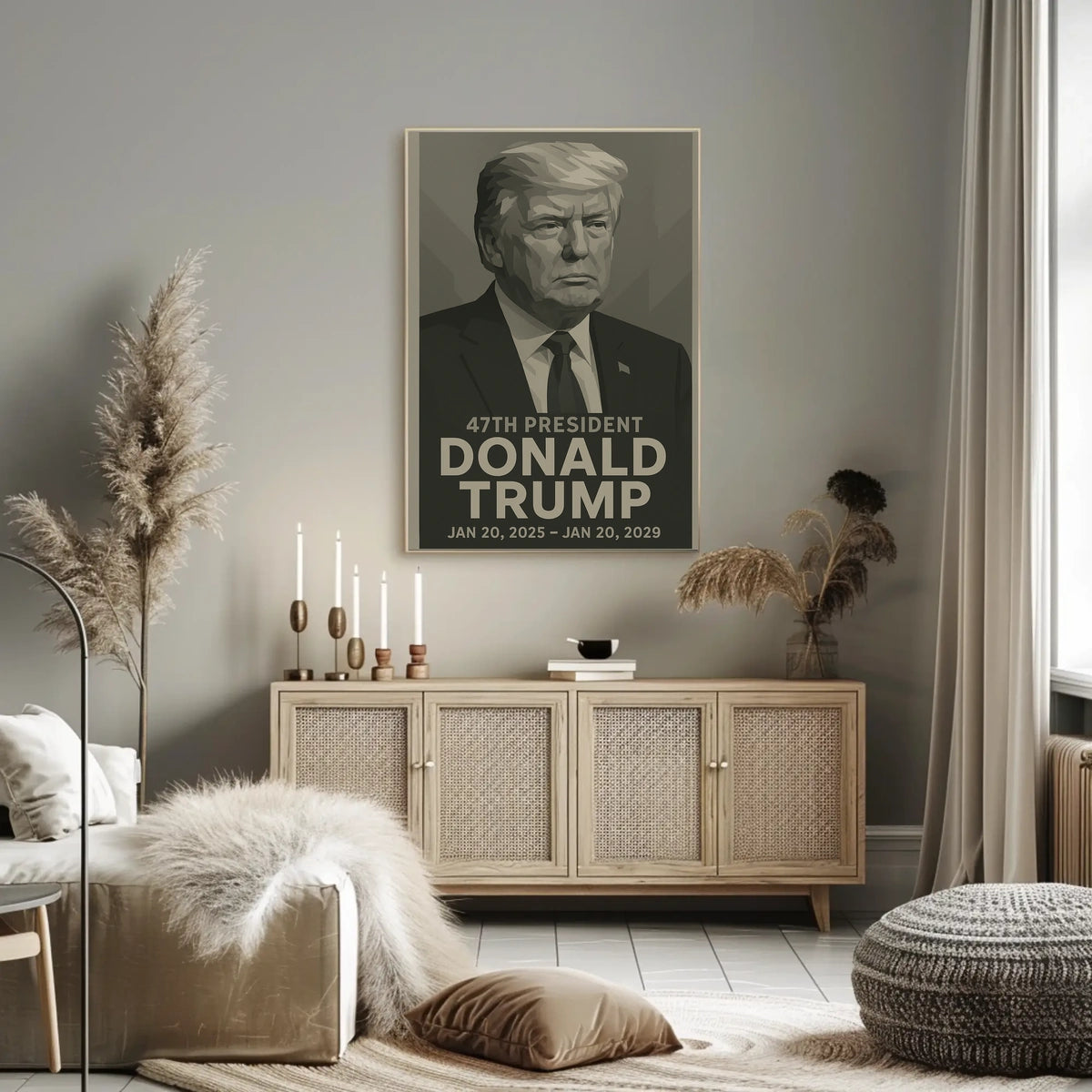 Donald Trump 47th President Poster