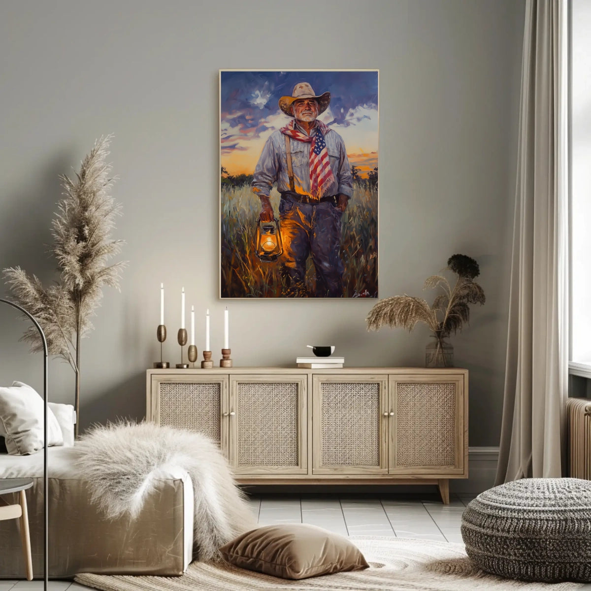 proud farmer Poster