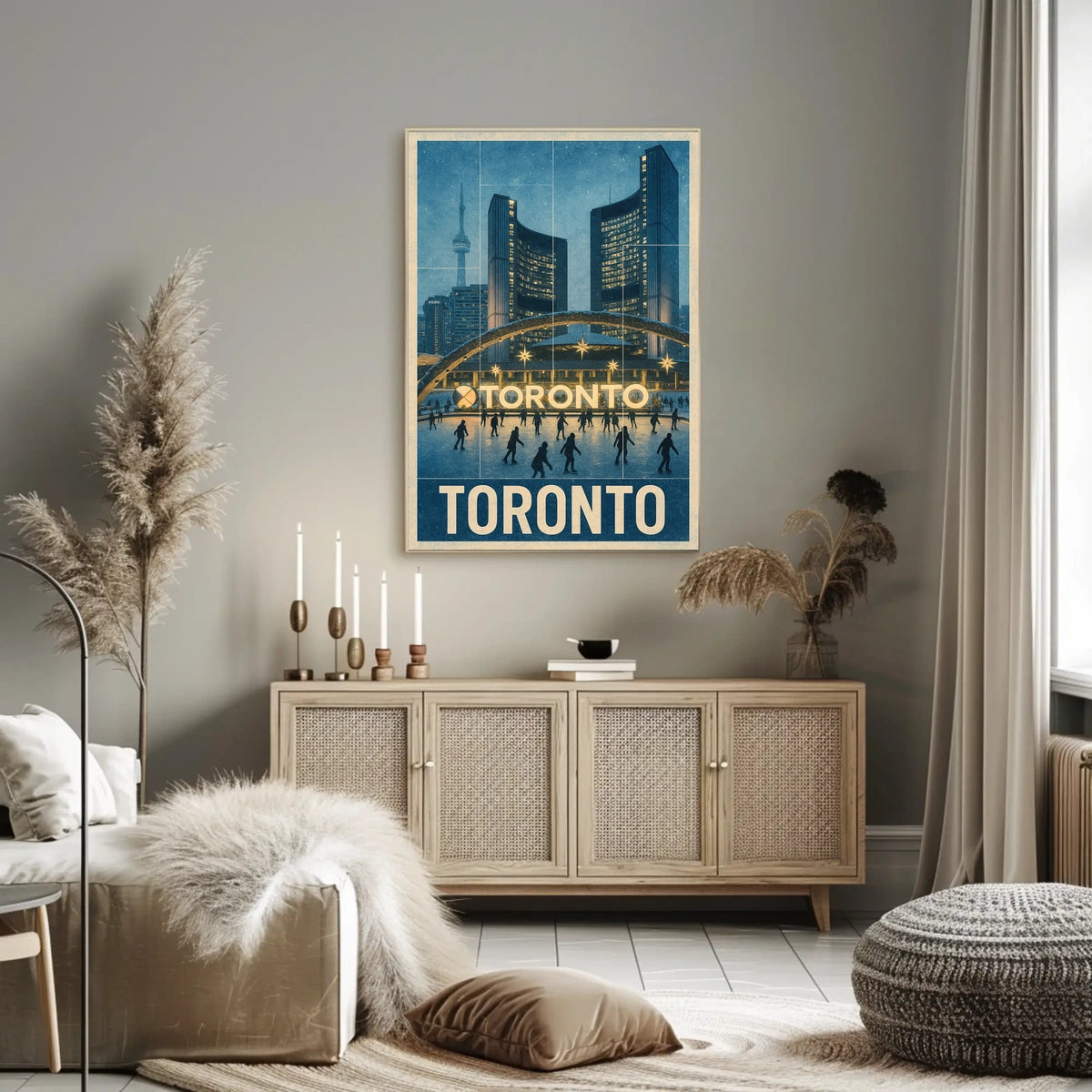 Toronto Winter Wonderland Poster