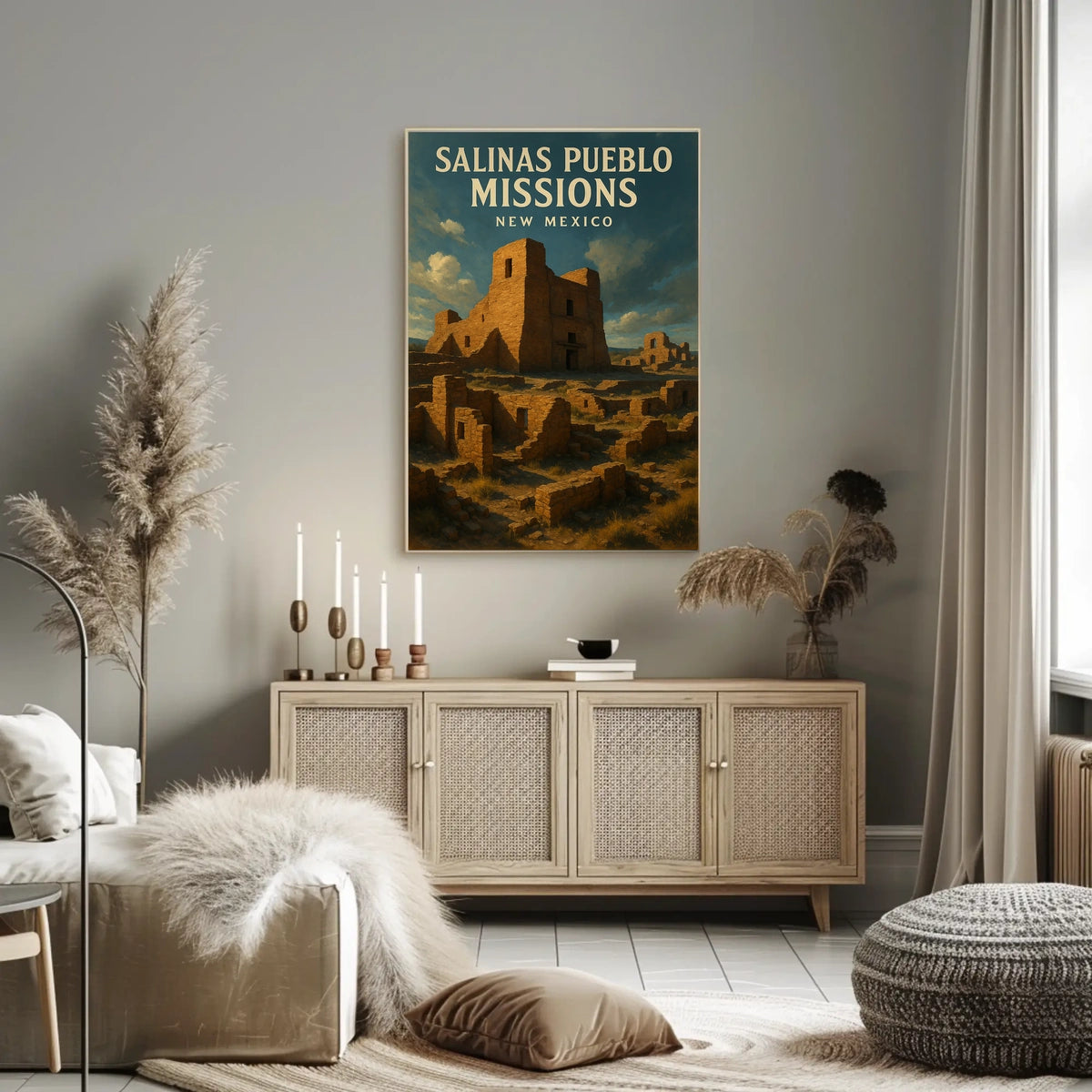 Salinas Pueblo Missions New Mexico Poster