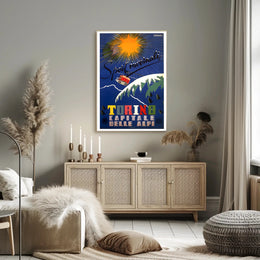 Winter Sports Adventure Travel Poster Turin Italy PosterGoat