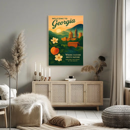 Welcome To Georgia Poster