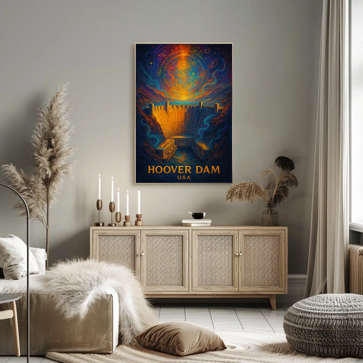 Hoover Dam USA Poster