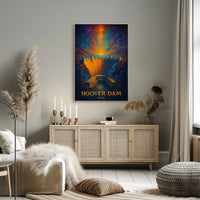 Hoover Dam USA Poster