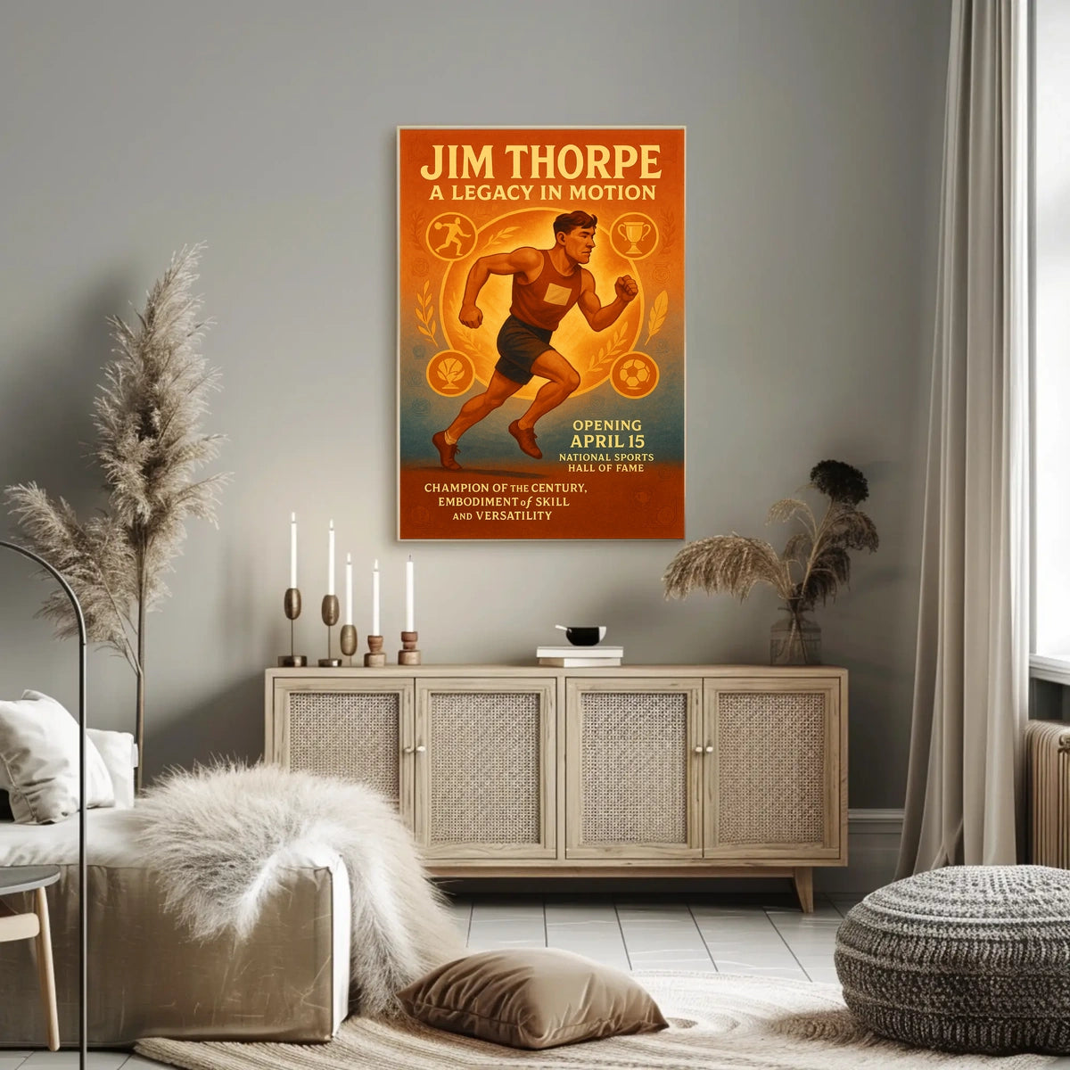 Jim Thorpe A Legacy in Motion Jim Thorpe Poster