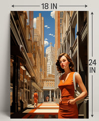 Urban Elegance Poster PosterGoat