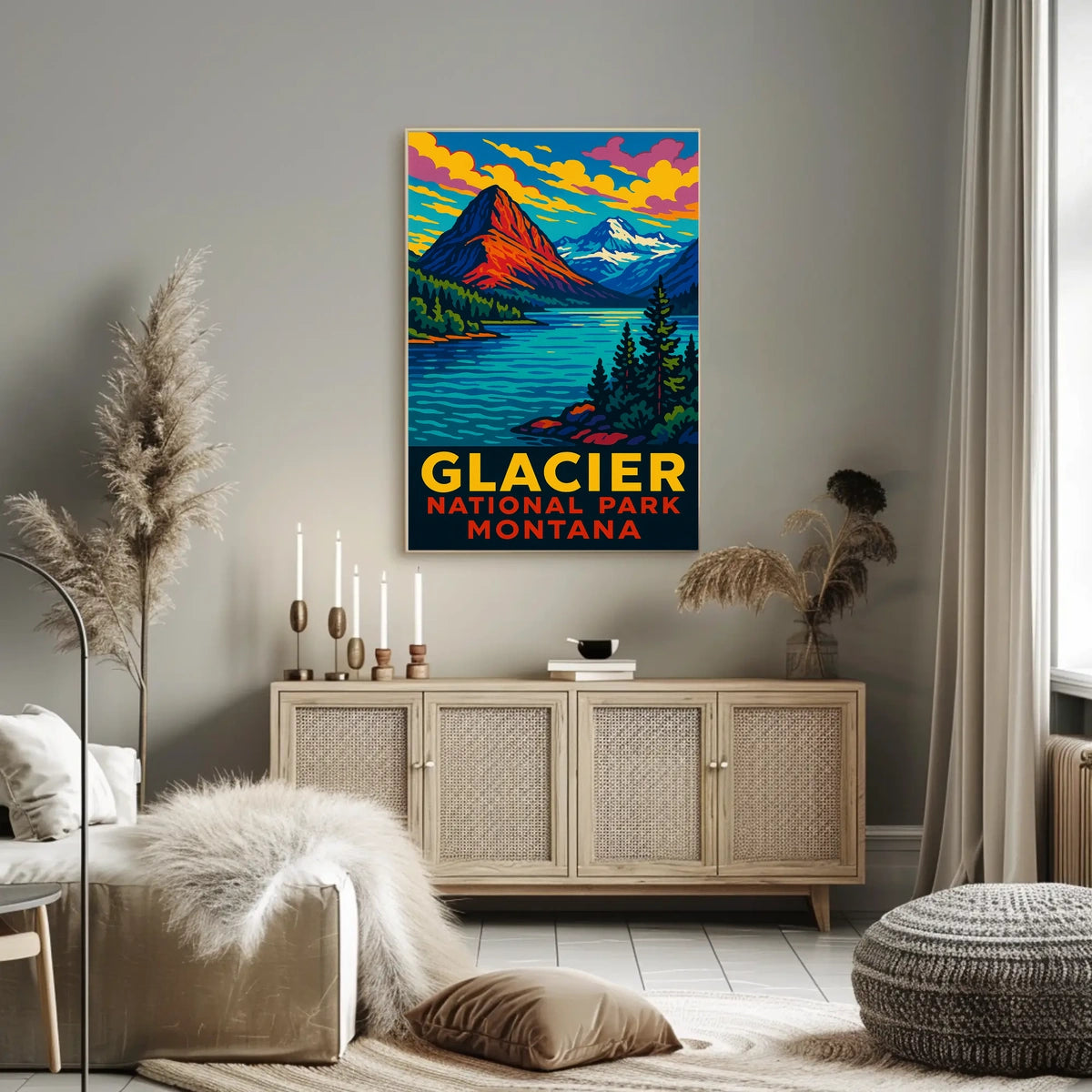 Glacier National Park, Montana Poster