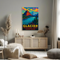 Glacier National Park, Montana Poster