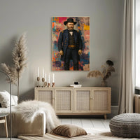 Historical Military Abstract Art Poster - Historical or Presidential Poster