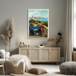Lac Léman Travel Poster