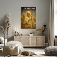 Saintly Legacy The Journey of St. Pope John Paul II Poster