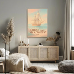 Formation of the British East India Company Poster
