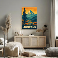 Majestic Colorado Landscape Poster