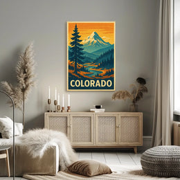 Majestic Colorado Landscape Poster