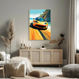 Coastal Speed Poster PosterGoat