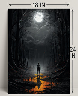 Moonlit Journey Poster