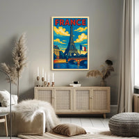 France Travel Poster