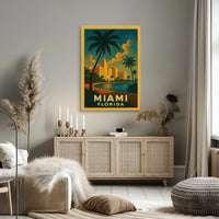 Miami, Florida Poster