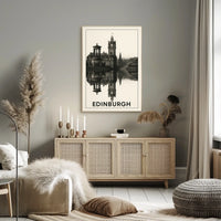 Edinburgh Reflection Poster
