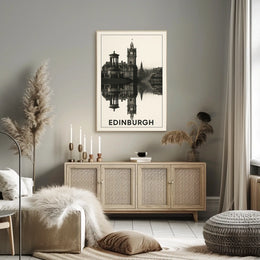 Edinburgh Reflection Poster