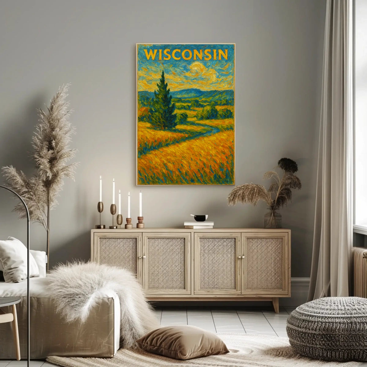 Wisconsin Landscape Poster