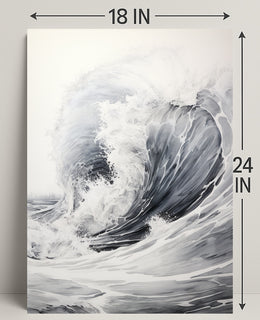 The Power Of The Ocean Poster