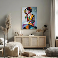 Abstract Contemplation Poster Modern Abstract Print
