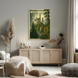 Neuschwanstein Castle Poster