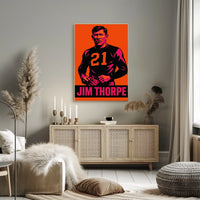 Jim Thorpe Tribute Poster