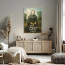 Saint Peregrine Laziosi Poster